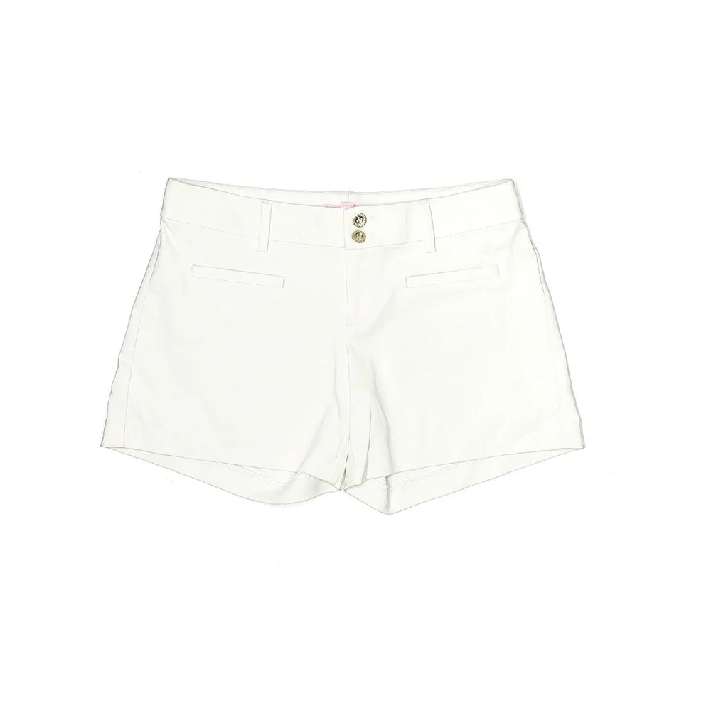 Lilly Pulitzer 4 New With Tags White Joette Shorts - Picture 1 of 5